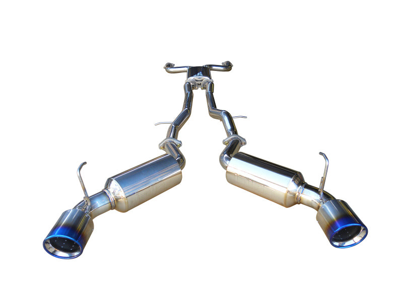 Injen 08-13 Infiniti G37/G37 IPL Coupe 3.7L 76mm Stainless Steel Exhaust w/ Titanium Tips - eliteracefab.com