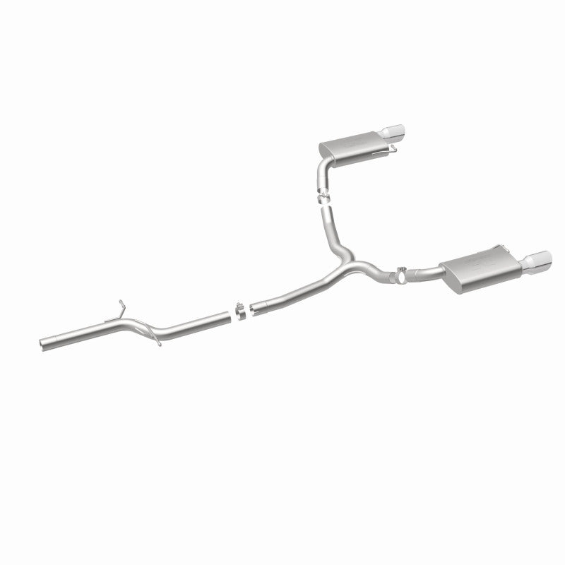 Magnaflow 2015 Audi Allroad 2.0L Touring Dual Spilt Rear Exit 2.5in 4in Tip SS C/B Perf Exhaust Magnaflow