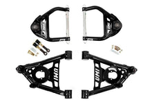 Load image into Gallery viewer, UMI Performance 64-72 GM A-Body Tubular Upper &amp; Lower Front A-Arm Kit - Black - eliteracefab.com