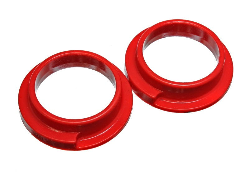 Energy Suspension Universal 3in ID 4 5/16in OD 1 1/8in H Red Coil Spring Isolators (2 per set) - eliteracefab.com