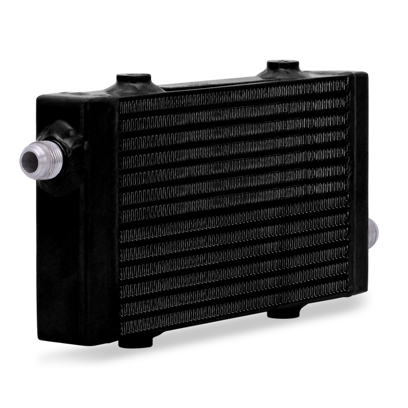 Mishimoto Universal Small Bar and Plate Cross Flow Black Oil Cooler