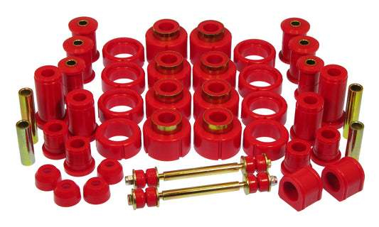 Prothane Total Vehicle Suspension Bushing Kit for 1988–98 Chevy/GMC Full-Size 4WD, Red – 7-2022