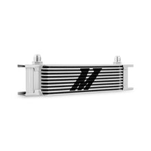 Load image into Gallery viewer, Mishimoto Universal -8AN 10 Row Oil Cooler - Silver - eliteracefab.com