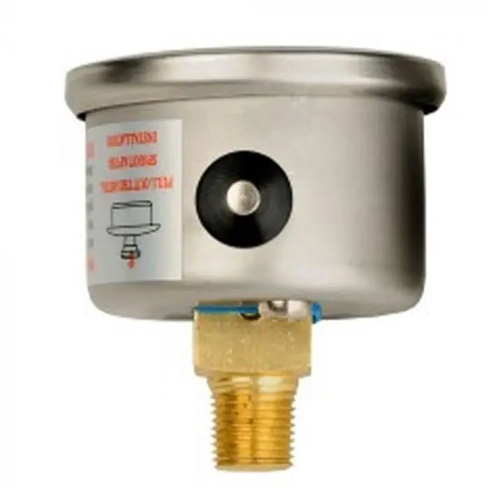 Aeromotive 0-100 PSI Fuel Pressure Gauge Liquid Filled Part # 15632 Aeromotive