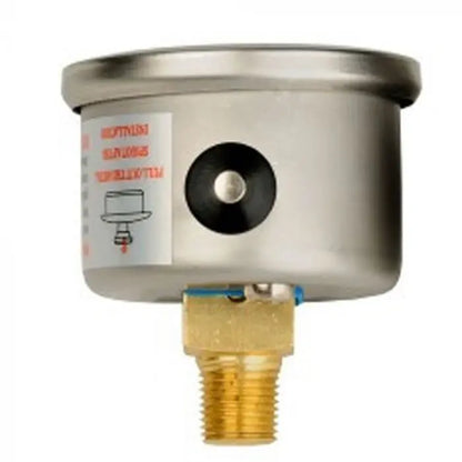 Aeromotive 0-100 PSI Fuel Pressure Gauge Liquid Filled Part # 15632 Aeromotive