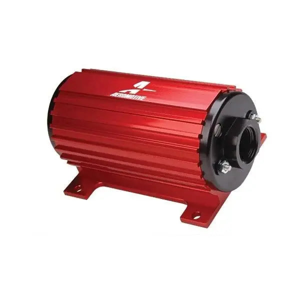 Aeromotive 11101 A1000 high performance electric fuel pump for EFI and carbureted engines supporting up to 1300 HP, universal external fuel pump with ORB-10 ports