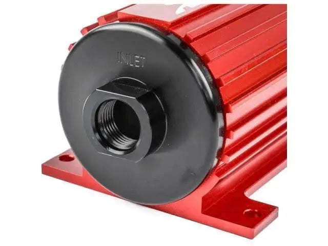 Aeromotive 11101 A1000 high performance electric fuel pump for EFI and carbureted engines supporting up to 1300 HP, universal external fuel pump with ORB-10 ports