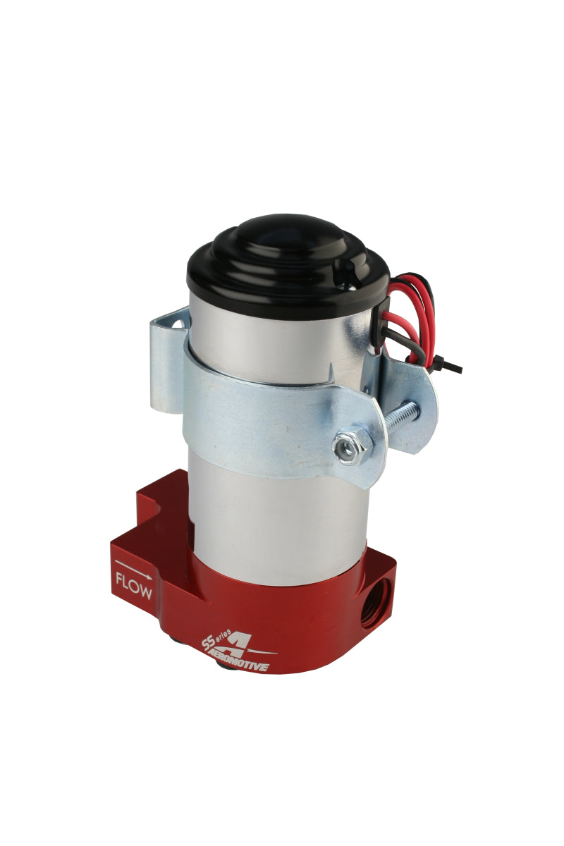Aeromotive 11213 SS Series billet carbureted fuel pump with ORB-08 ports
