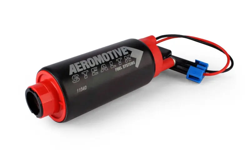 Aeromotive 11540 340LPH Stealth in-tank fuel pump with center inlet, E85 compatible high flow electric fuel pump for EFI and carbureted applications