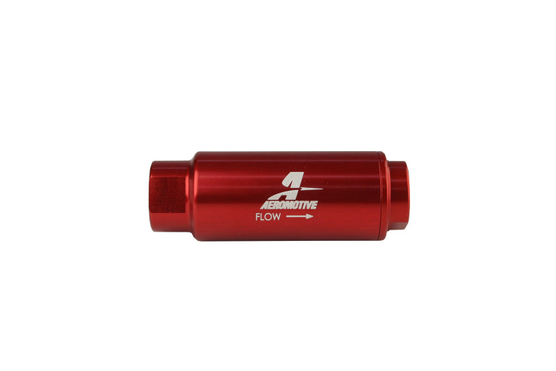 Aeromotive 12316 100 micron inline fuel filter 3/8 NPT stainless mesh