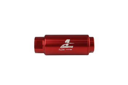 Aeromotive 12316 100 micron inline fuel filter 3/8 NPT stainless mesh