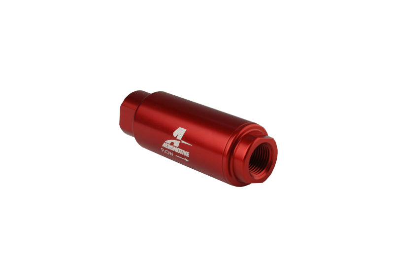 Aeromotive 12316 100 micron inline fuel filter 3/8 NPT stainless mesh