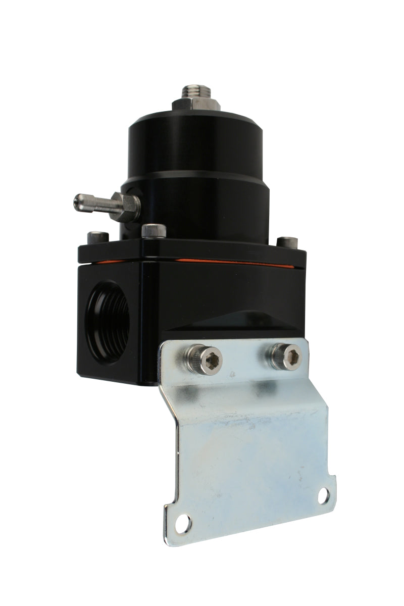 Aeromotive 13128 A1000 EFI fuel pressure regulator black ORB-10
