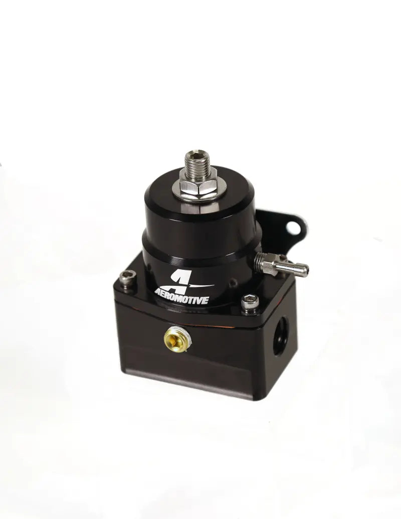 Aeromotive 13131 A1000-6 EFI fuel pressure regulator black ORB-06
