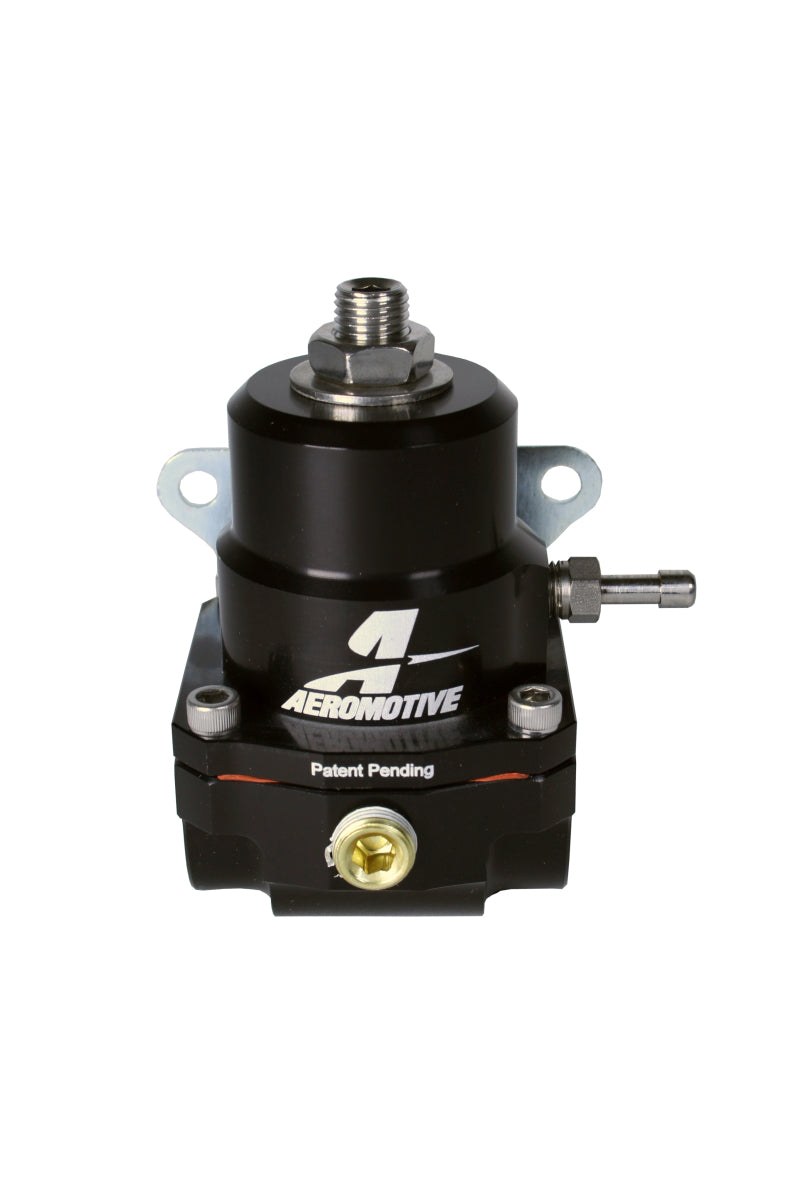Aeromotive 13138 A1000 Gen II EFI fuel pressure regulator with dual ORB-06 ports