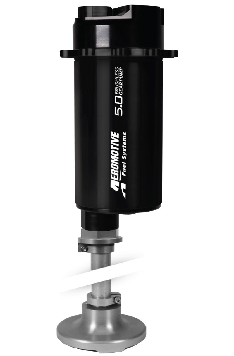 Aeromotive 18375 5.0 GPM brushless spur gear universal in-tank fuel pump