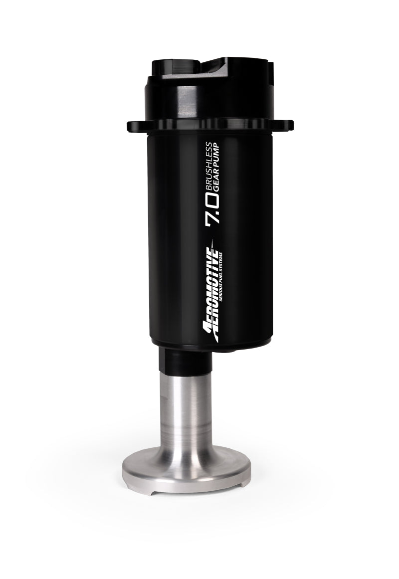 Aeromotive 18384 brushless Spur Gear 7.0 universal in-tank fuel pump with variable speed controller