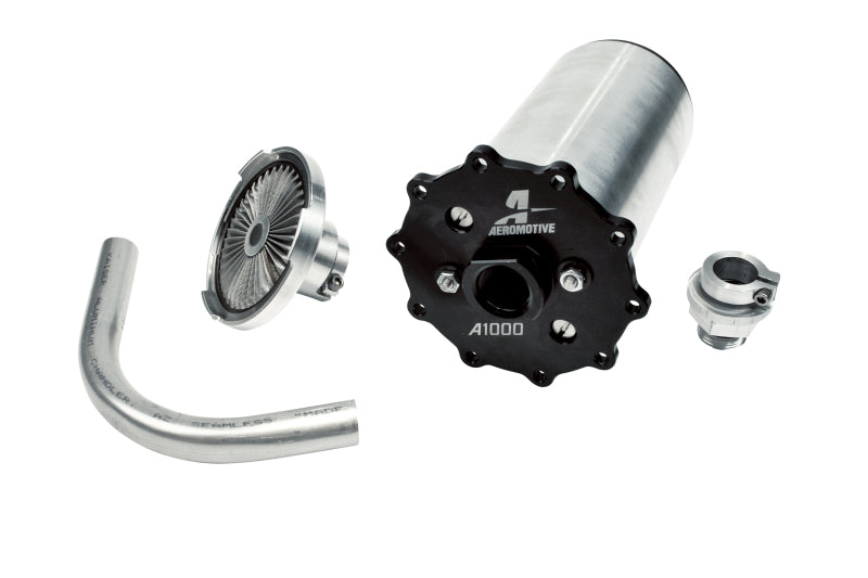 Aeromotive 18668 A1000 universal in-tank fuel pump assembly with pickup tube and filter
