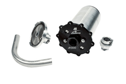 Aeromotive 18668 A1000 universal in-tank fuel pump assembly with pickup tube and filter
