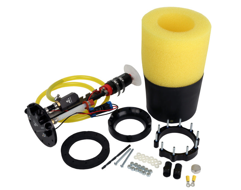 Aeromotive 18704 Apex Phantom 340LPH in-tank fuel pump kit with jet siphon for 6 to 10 inch fuel tank depth