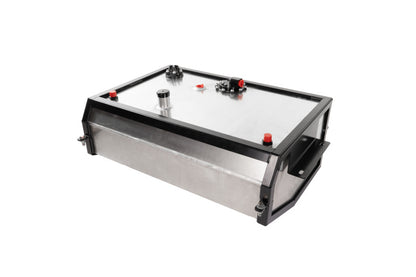 Aeromotive 19126 7 gallon rear mount fuel cell with A1000 support for 1967-1972 Chevrolet C10 and GMC C15 pickup trucks