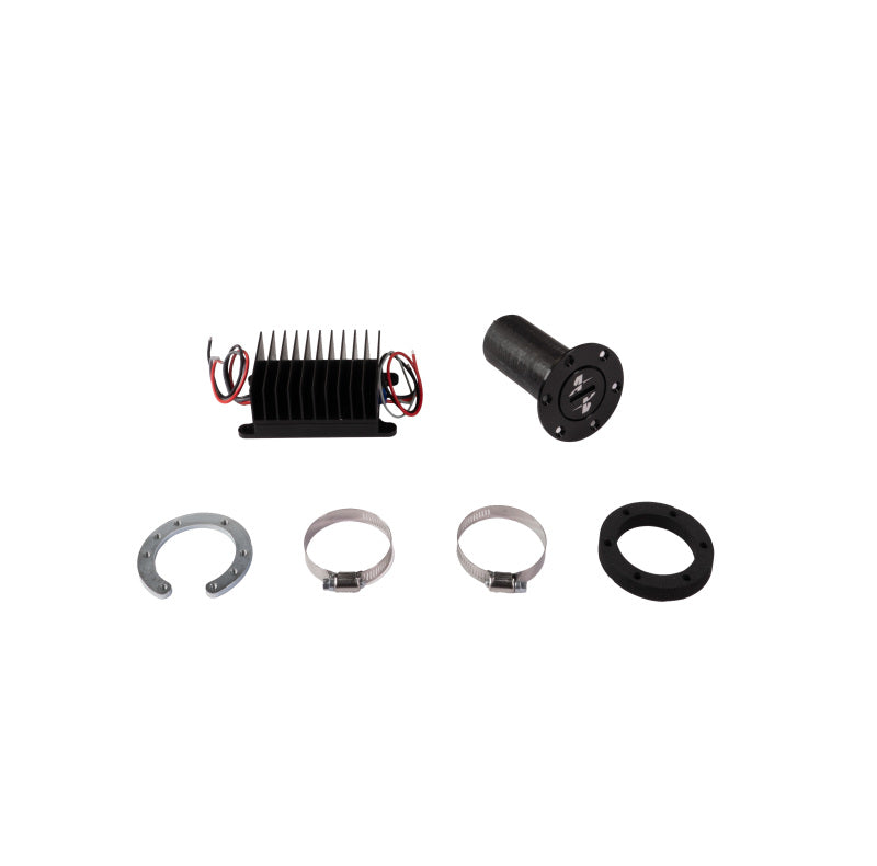Aeromotive 19126 7 gallon rear mount fuel cell with A1000 support for 1967-1972 Chevrolet C10 and GMC C15 pickup trucks