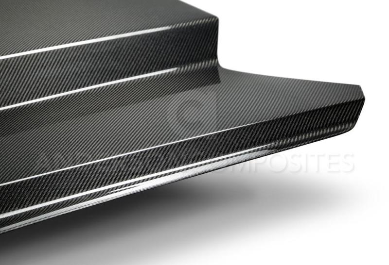 Anderson Composites 15-17 Ford Mustang (Excl. GT350/GT350R) Double Sided Carbon Fiber Cowl Hood Anderson Composites