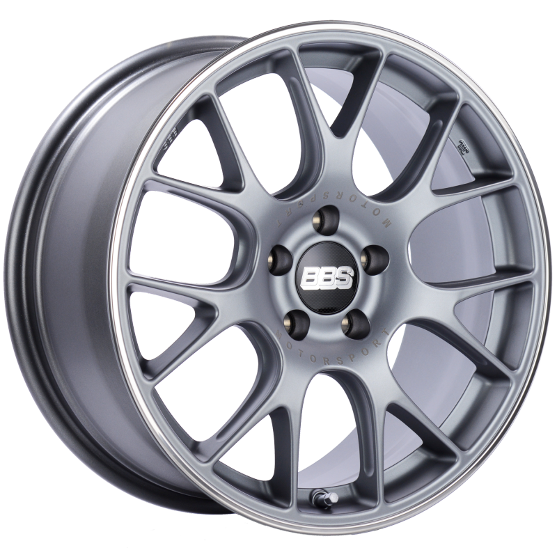 BBS CH-R 18x8.5 5x112 ET47 Brilliant Silver Polished Rim Protector Wheel -82mm PFS/Clip Required CH139SPO