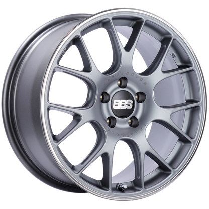 BBS CH-R 18x8.5 5x112 ET47 Brilliant Silver Polished Rim Protector Wheel -82mm PFS/Clip Required CH139SPO