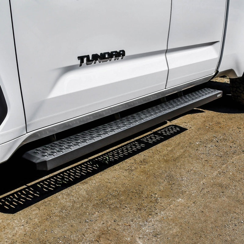 Westin Grate Steps Running Boards 79 in - Textured Black - eliteracefab.com