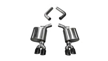 Load image into Gallery viewer, Corsa 15-19 Dodge Challenger 6.4L/17-19 Challenger 5.7L Black Sport Axle-Back Exhaust w/3.5in Tips - eliteracefab.com