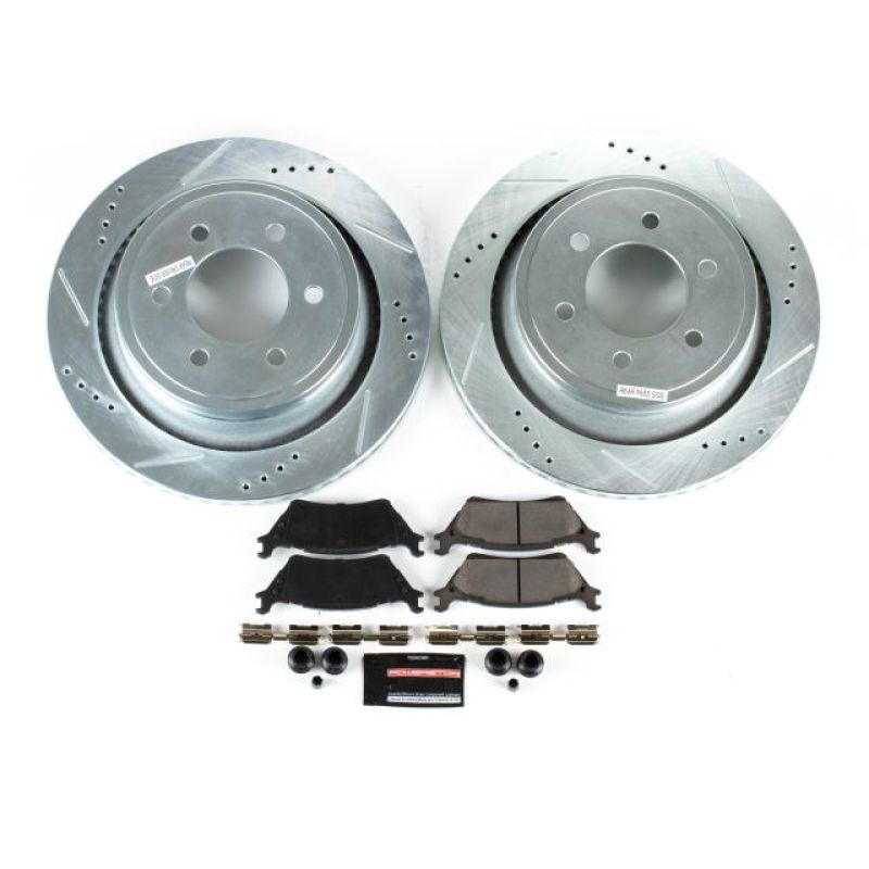 Power Stop 12-18 Ford F-150 Rear Z23 Evolution Sport Brake Kit - eliteracefab.com