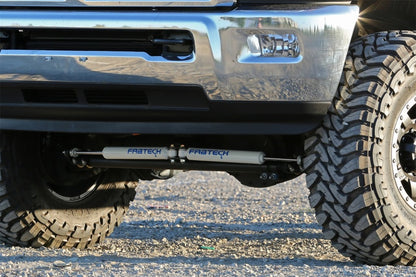 Fabtech 14-18 Ram 2500/3500 4WD Dual Steering Stabilizer System w/Perf. Shocks - eliteracefab.com