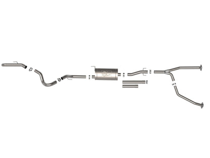 aFe 2022 Toyota Tundra V6-3.5L (tt) Apollo GT Series Hi-Tuck 2.5in to 3in 409 SS Cat-Back Exhaust aFe