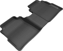 Load image into Gallery viewer, 3D MAXpider 2018-2019 Nissan Kicks Kagu 2nd Row Floormats - Black