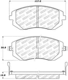 StopTech Premium Ceramic Front Brake Pads - 308.09290