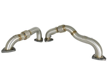 Load image into Gallery viewer, aFe Twisted Steel Header Up-Pipe 08-10 Ford Diesel Trucks V8-6.4L (td) - eliteracefab.com