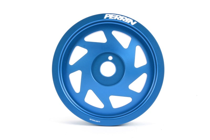 Perrin 15-18 Subaru WRX / 13-20 BRZ / 14-18 Forester XT FA/FBCrank Pulley - Blue - eliteracefab.com