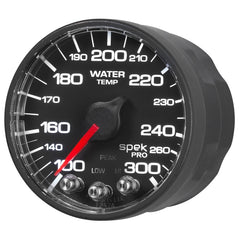 Autometer Spek-Pro - Nascar 2-1/16in Water Temp 100- 300F Bfb Ecu