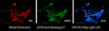 Load image into Gallery viewer, Diode Dynamics Mustang Interior LED Light Kit 18-19 Mustang Stage 1 - Green