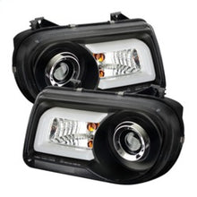 Load image into Gallery viewer, Spyder Chrysler 300C 05-10 Projector Headlights LED DRL Black High/Low H7 PRO-YD-C300C-DRL-BK - eliteracefab.com