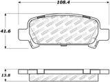 StopTech Street Disc Brake Pads - 305.07700