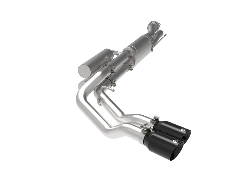 aFe Rebel Series 3in 409 SS Cat-Back Exhaust w/ Black Tips 17-20 Ford F-250/F350 V8 6.2L/7.3L - eliteracefab.com