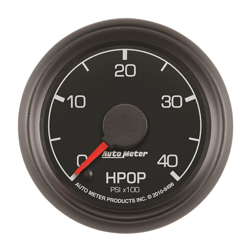 Autometer Factory Match Ford 52.4mm Full Sweep Electronic 0-4000 PSI Diesel HPOP Pressure Gauge - eliteracefab.com