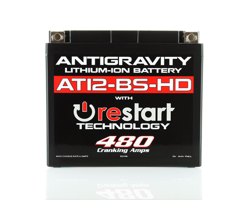 AT12BS-HD-RS RE-START Series: FIRST Batteries with Built-In Jump-Starting!