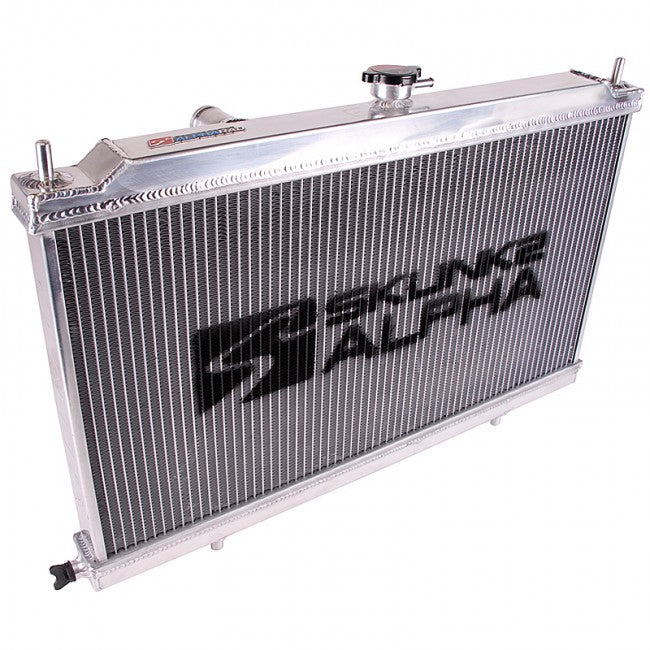 Skunk2 Alpha Series 88-91 Honda CRX/Civic Radiator (Full Size) (Dual Core) (Manual Trans.) - eliteracefab.com