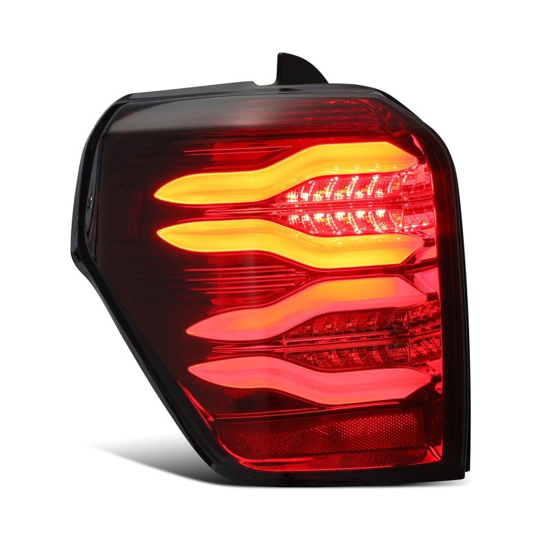 AlphaRex PRO-Series smoked LED tail lights 690020 for 2010-2024 Toyota 4Runner with sequential turn signals