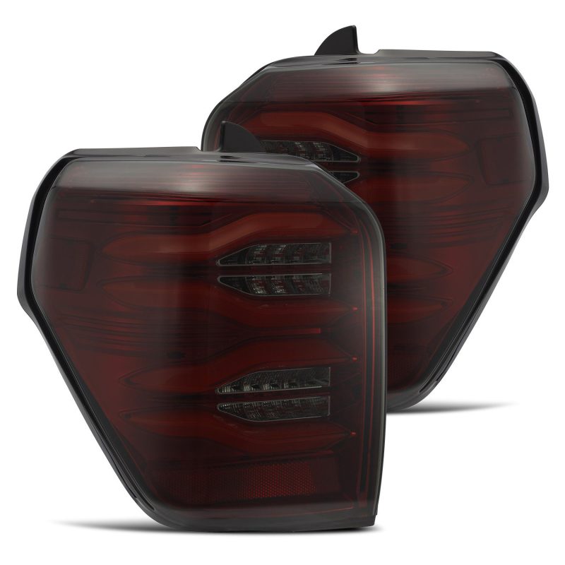 AlphaRex PRO-Series smoked LED tail lights 690020 for 2010-2024 Toyota 4Runner with sequential turn signals