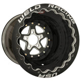 Weld Alumastar 2.0 18x6 / 5x4.5 BP / 3.2in. BS Black Wheel