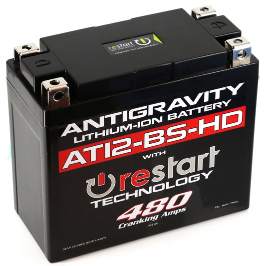 Antigravity AT12BS-HD RE-START Lithium Battery AG-AT12BS-HD-RS